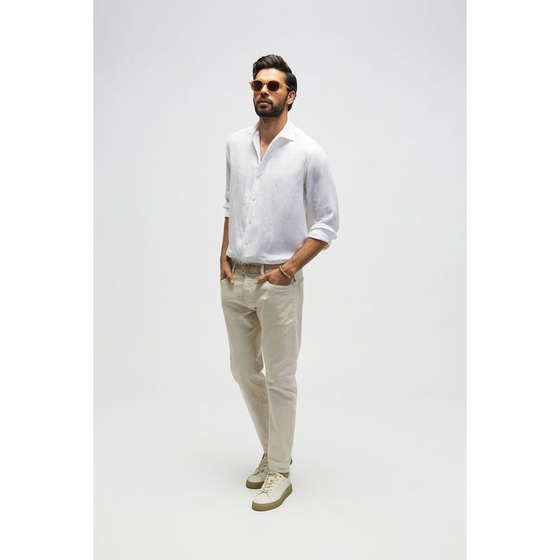 TERRA LUNA Quai White Shirt (S)