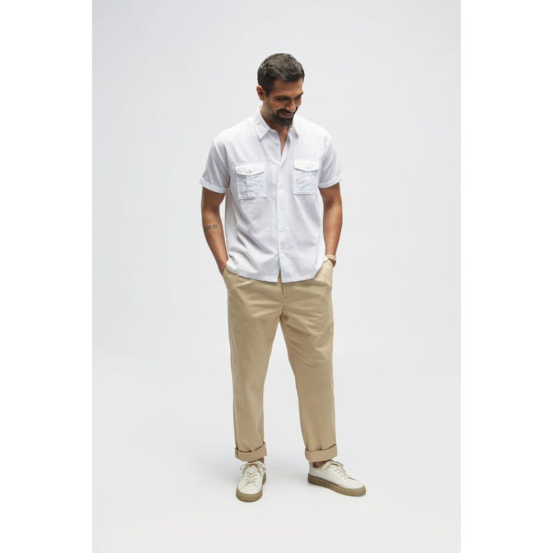 TERRA LUNA Bellando White Shirt (XL)