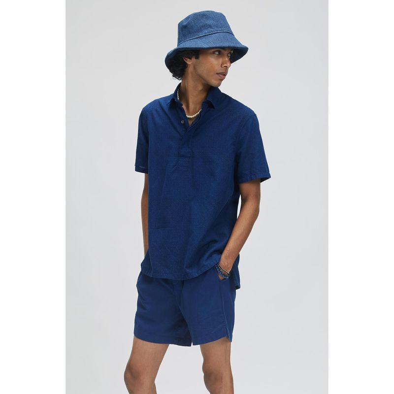 TERRA LUNA Aruba Mini Moon Bloom T-Shirt - Blue (S)