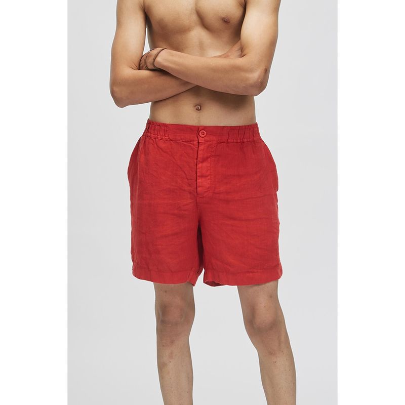 TERRA LUNA Costa Red Shorts (M)