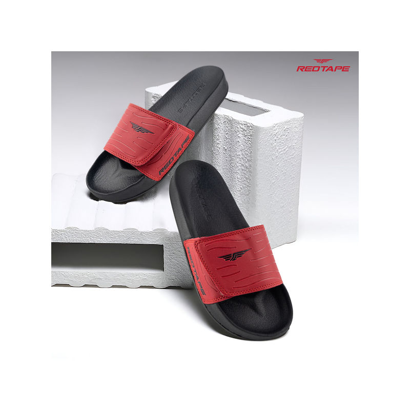 Red Tape Mens Velcro EVA Sliders (UK 9)