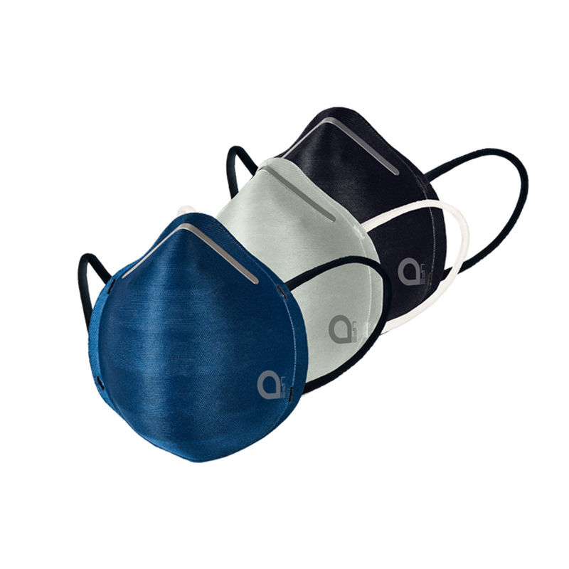 Amante Ultra-Light Contoured Fit Mask Pack of 3 - Multi-Color (S)