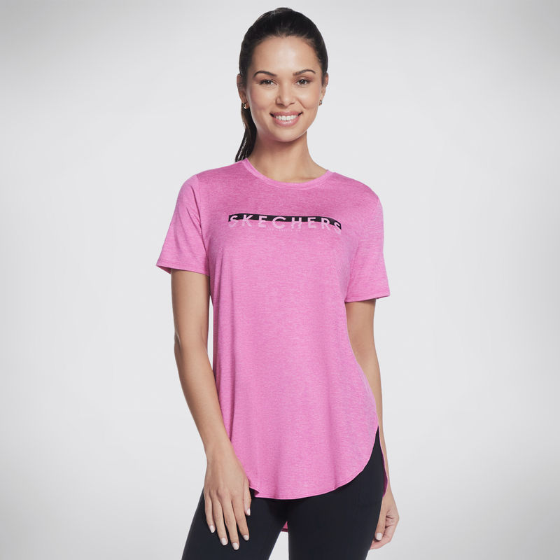 Buy SKECHERS Godri Swift Tunic Tee T Shirt Pink Online