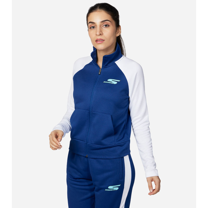 SKECHERS Tech Track Jacket Blue (S)
