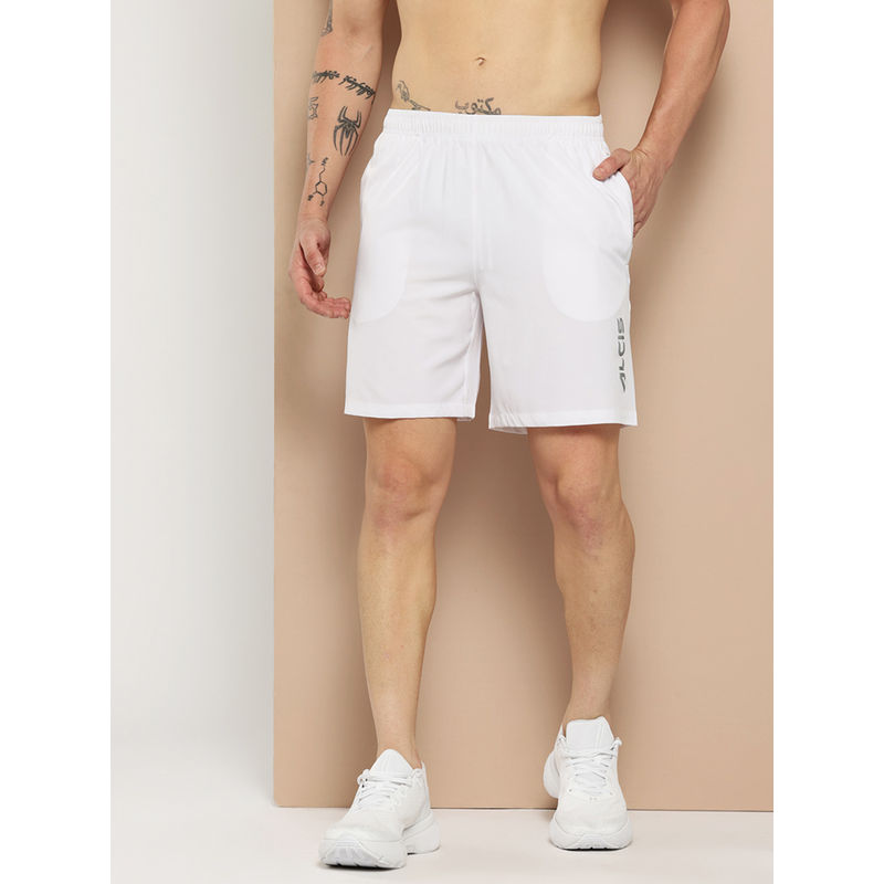 Alcis White Woven Shorts (M)