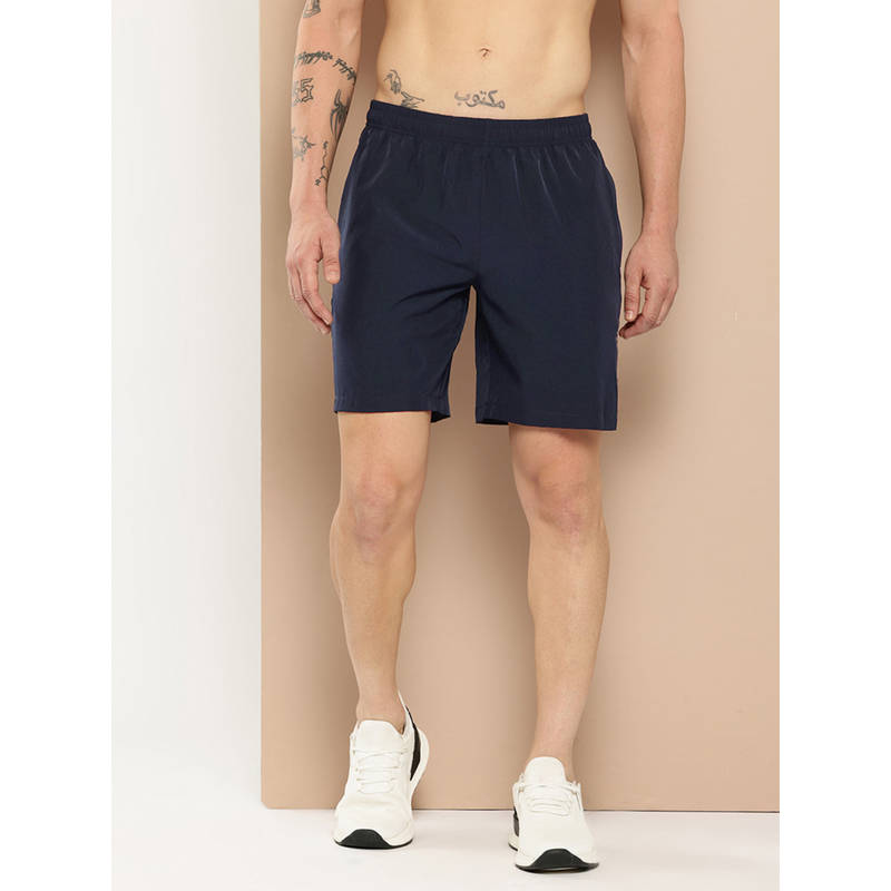 Alcis Navy Blue Woven Shorts (XL)