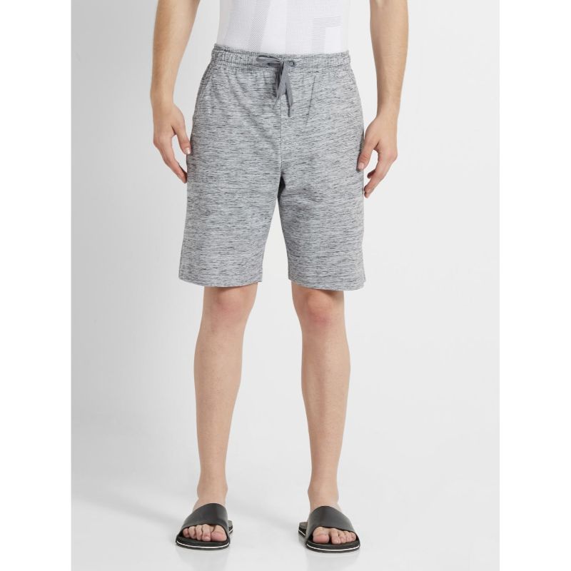 Jockey Man Melange Performance Shorts - Style Number- Sp26 - Grey (XL)