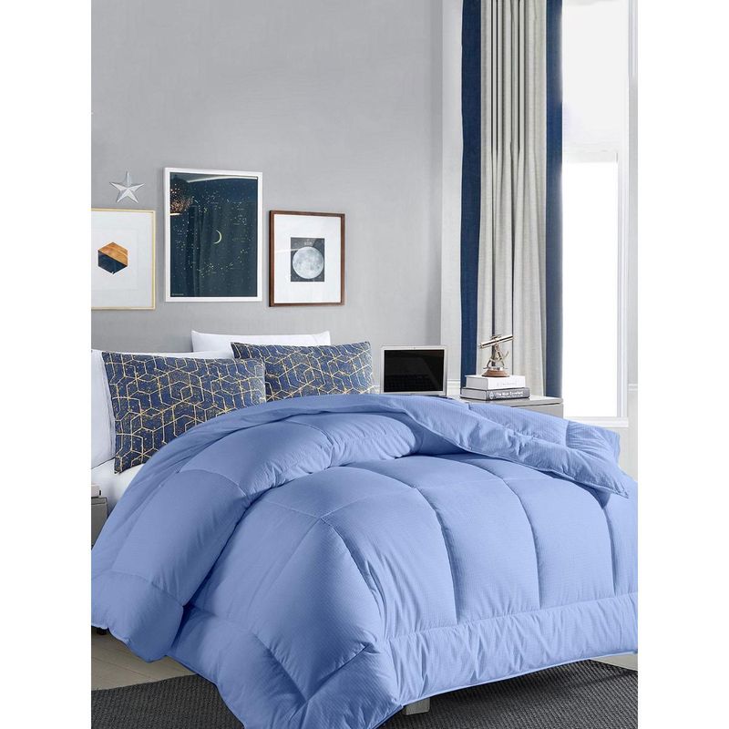 Razzai Microfiber Sky Blue Mild Winter 300Gsm Double Bed |Quilt|Dohar