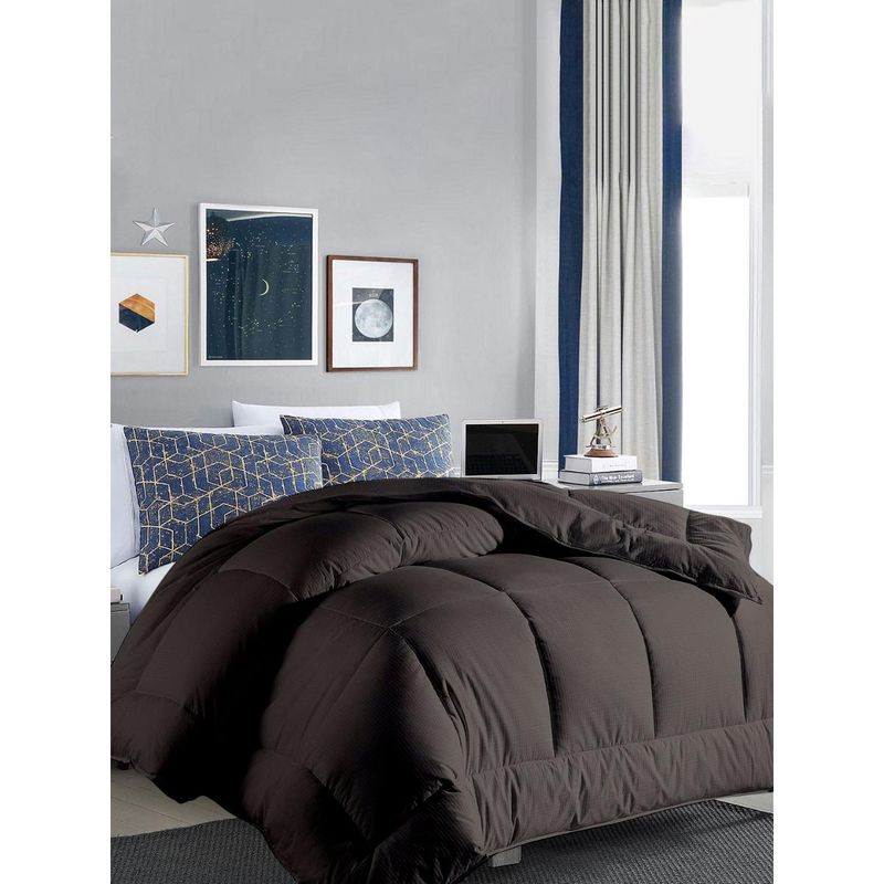 Razzai Microfiber Dark Grey Mild Winter 300Gsm King Bed |Quilt|Dohar