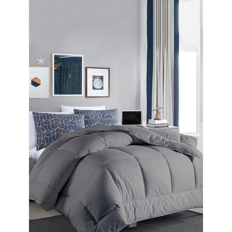 Razzai Microfiber Grey Mild Winter 300Gsm Double Bed |Quilt|Dohar