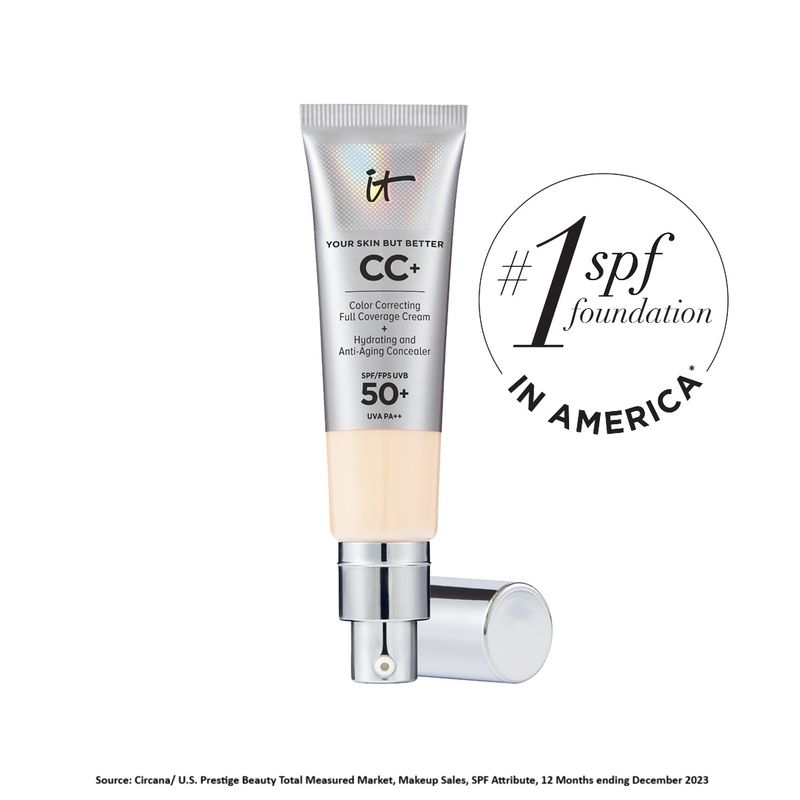 IT COSMETICS CC+ Cream Full-Coverage Foundation With SPF 50+ - Fair