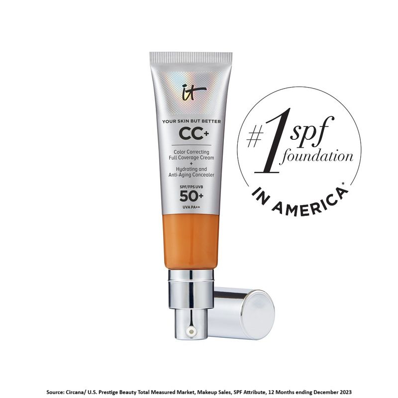 IT COSMETICS CC+ Cream Full-Coverage Foundation With SPF 50+ - Rich