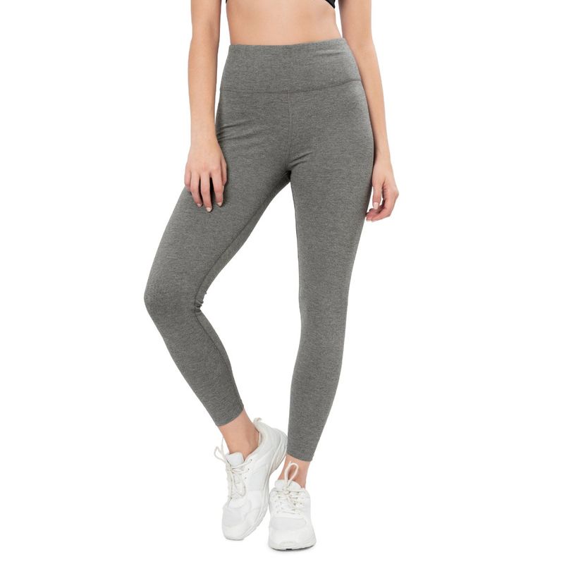 Amante Grey High Rise Energize Active Leggings (S)
