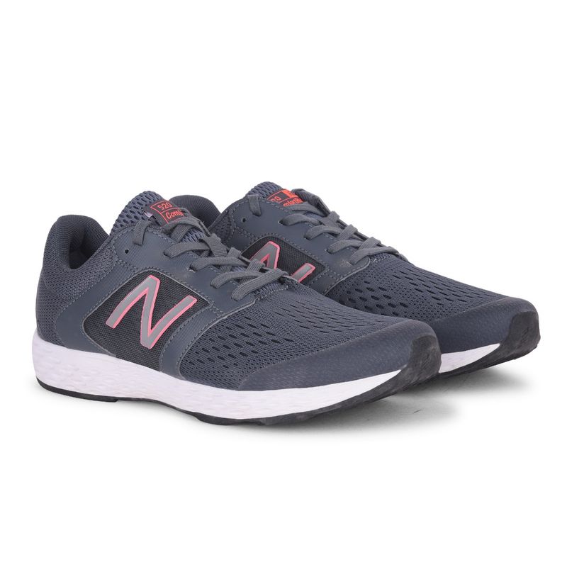 New Balance Women Mesh Grey Running Shoes (UK 5)