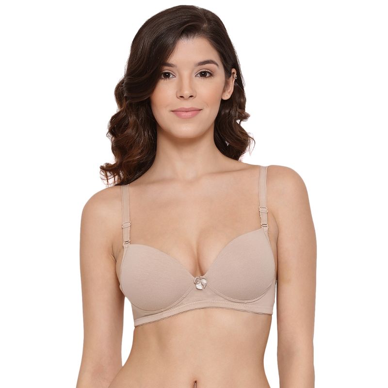 Lux Lyra 523 Skin Cotton Jullia Padded Bras (40B)