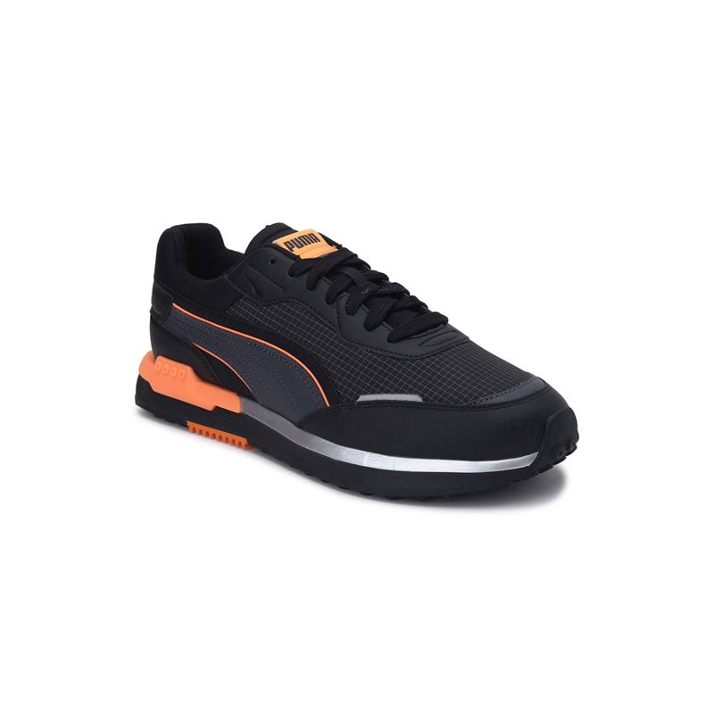 Buy Puma City Rider Ripstop Unisex Black Sneakers Online