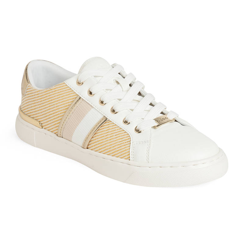 Aldo Kwenaa Womens Beige Sneakers (UK 2)