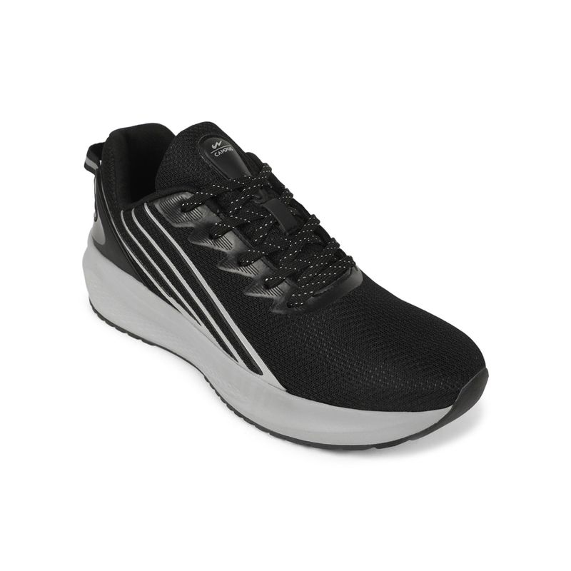 Campus MARVRICK Mens Sports Running Shoes - Black (UK 8)