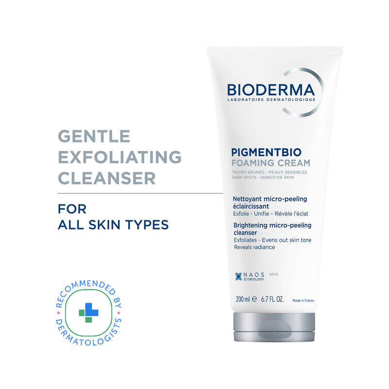 Bioderma Pigmentbio Foaming Cream Brightening Exfoliating Cleanser (200ml)
