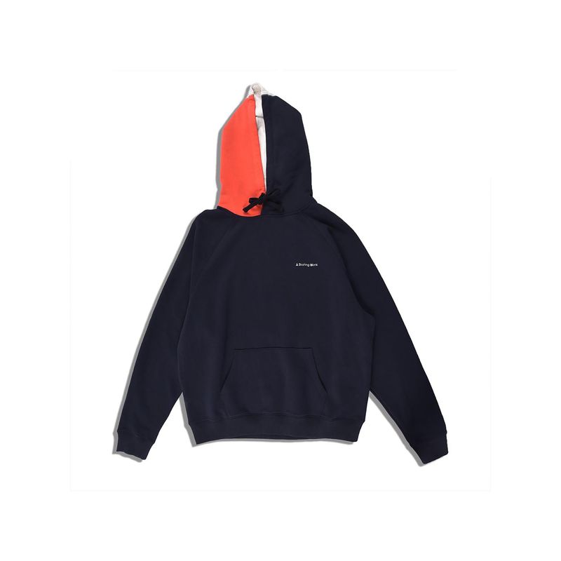 WOODLAND A Skating Monk's Mens Navy Blue Fs Hooded Sweatshirt (M)