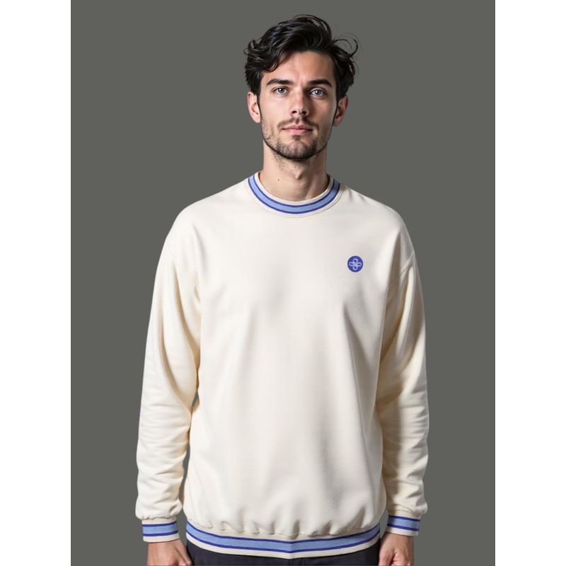 WOODLAND A Skating Monk's Men Vanilla Fs Sweatshirt (L)