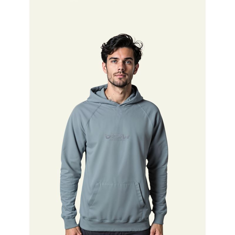 WOODLAND A Skating Monk's Men Pewter Fs Hooded Sweatshirt (L)