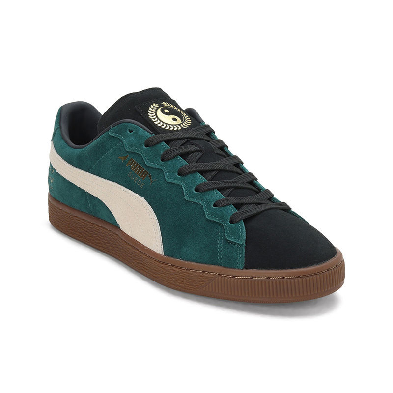 Puma green sale suede