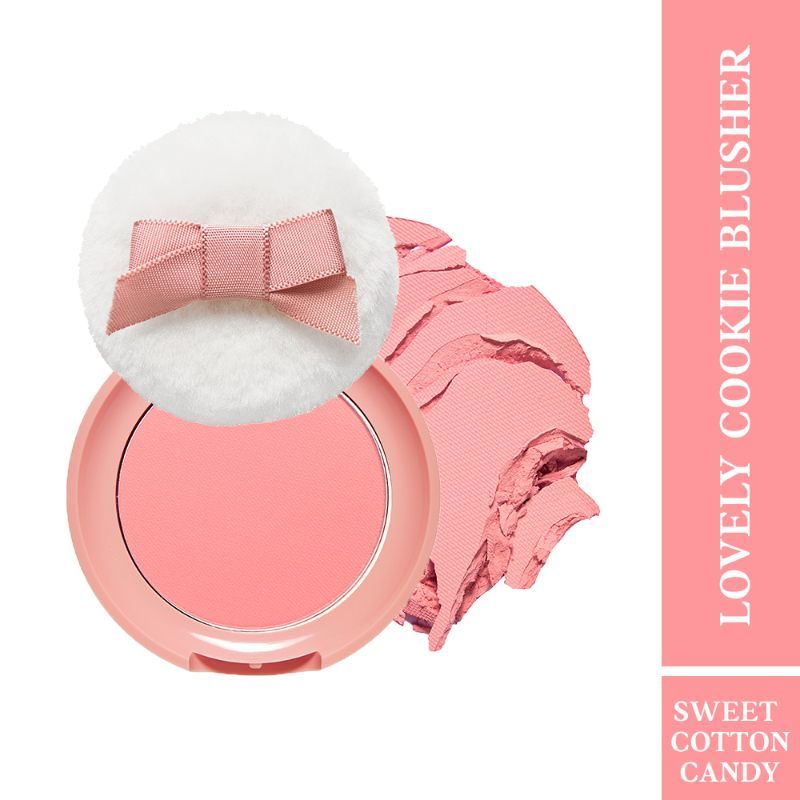ETUDE HOUSE Lovely Cookie Pressed Powder Blush - Sweet Coral
