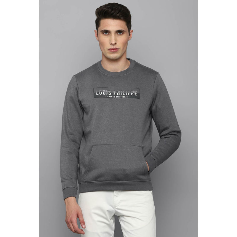Louis Philippe Grey Sweatshirt (XL)