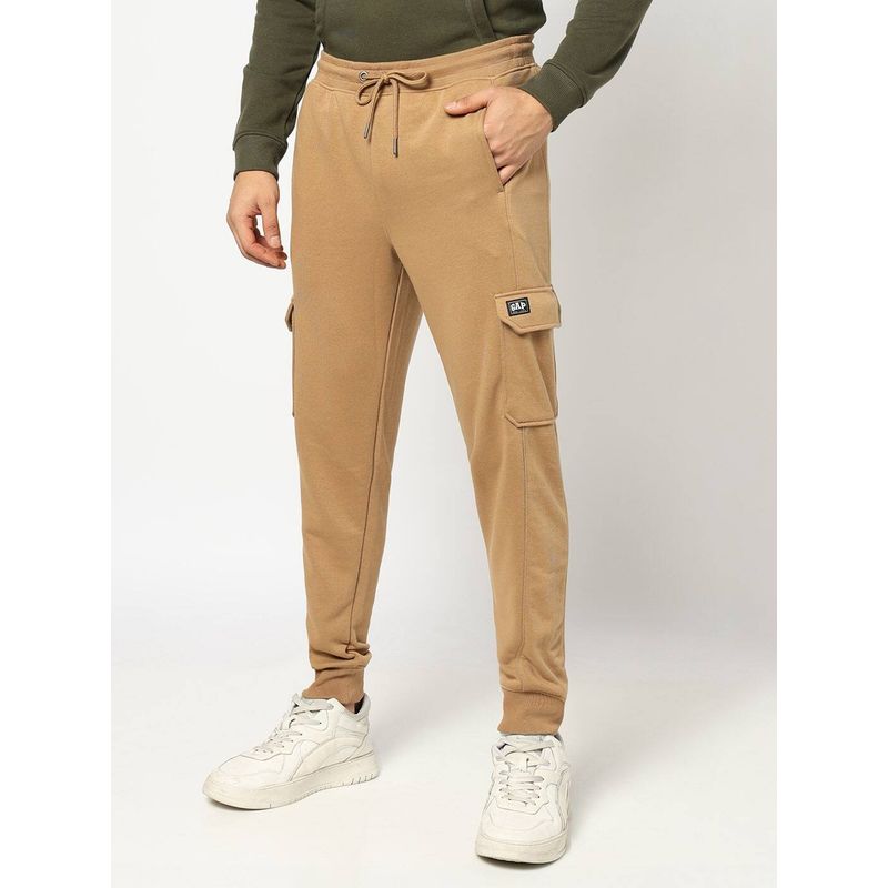 GAP Men’S Mid Rise Brown Joggers (M)