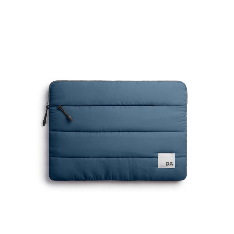 DailyObjects Space Blue Stria Laptop Sleeve (M)