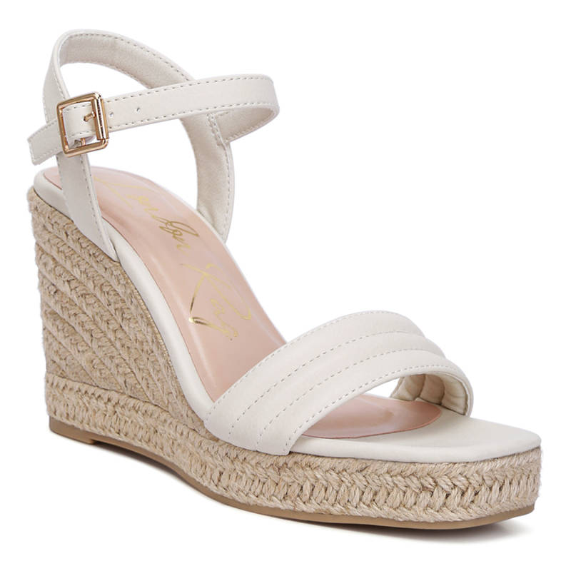 Rag Off White Buy London Rag Off White Women Espadrille High Wedges Online
