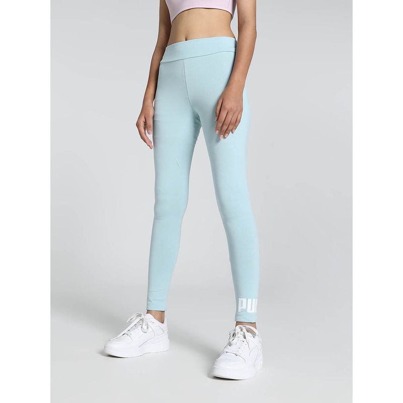 Puma Essentials Logo Women's Blue Tights (S)