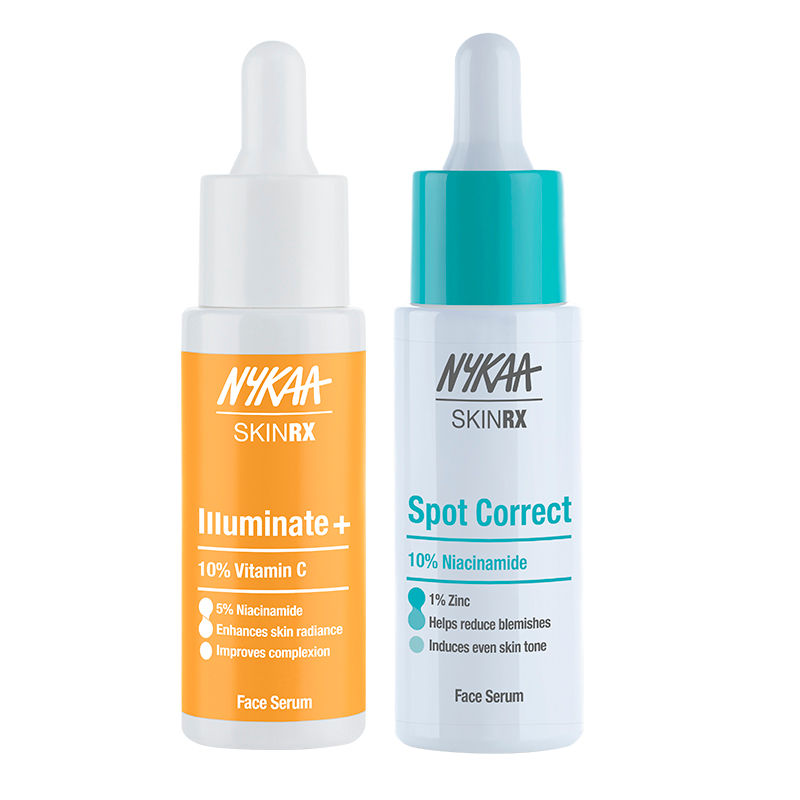 Nykaa SKINRX Am / Pm Anti Pigmentation Combo 10 Vitamin C Serum & 10