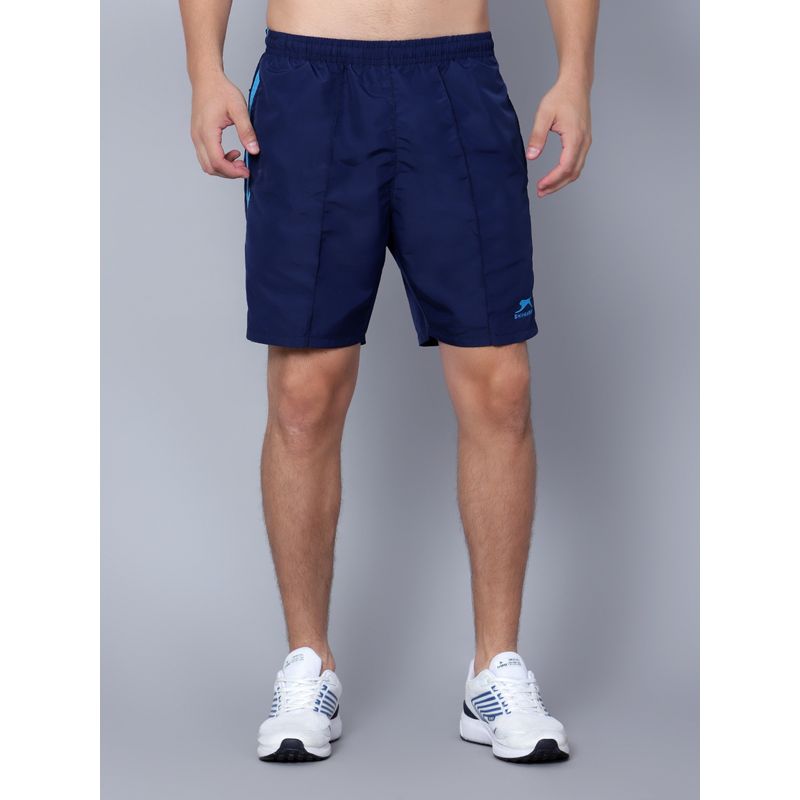 Buy Shiv Naresh Men s Navy Blue Shorts Online