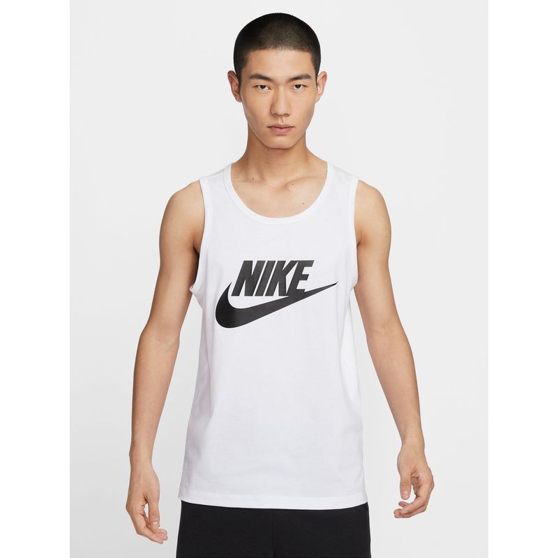 Nike Sportswear Men White Tank (M)