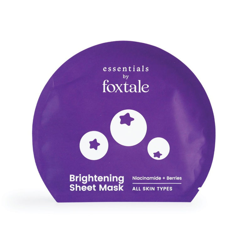 Foxtale Essentials Sheet Masks - Niacinamide & Berries