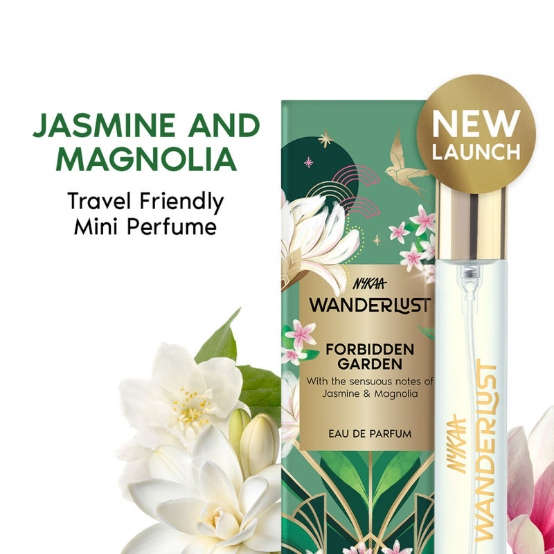 Nykaa Wanderlust Forbidden Garden EDP For Women Mini Travel Size Perfume