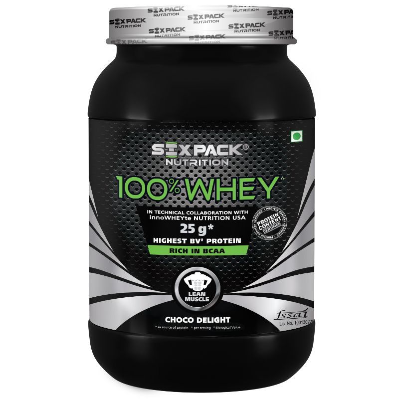 Six Pack Nutrition 100% Whey Protein Powder - Choco Delight