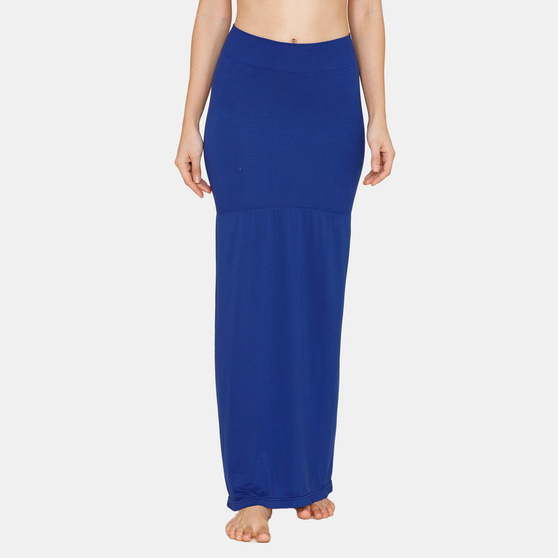 Zivame Seamless All Day Mermaid Saree Shapewear Blue Buy Zivame