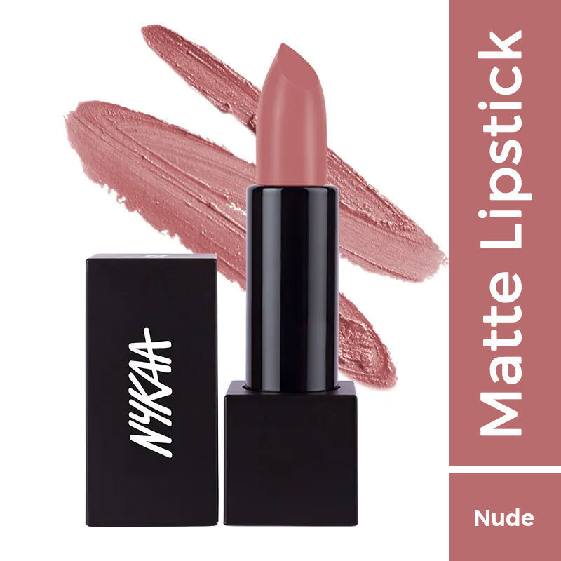 Nykaa Cosmetics So Matte Lipstick-Hot Cocoa 23 M