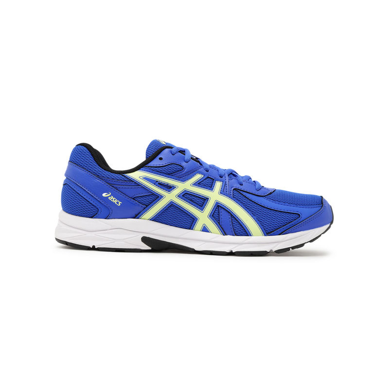 ASICS Mens Illusion Blue Glow Yellow Gel-Asro Running Shoes (UK 11)
