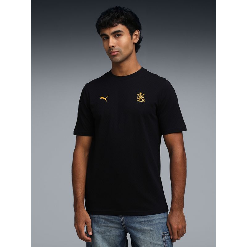 Puma Men'S Team Logo Classic Cricket T-Shirt (S)