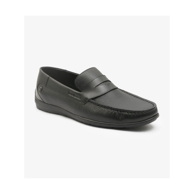 TONI ROSSI Men Black Loafers (EURO 41)