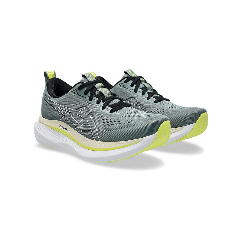 ASICS GLIDERIDE MAX Men Grey Running Shoes (UK 6)