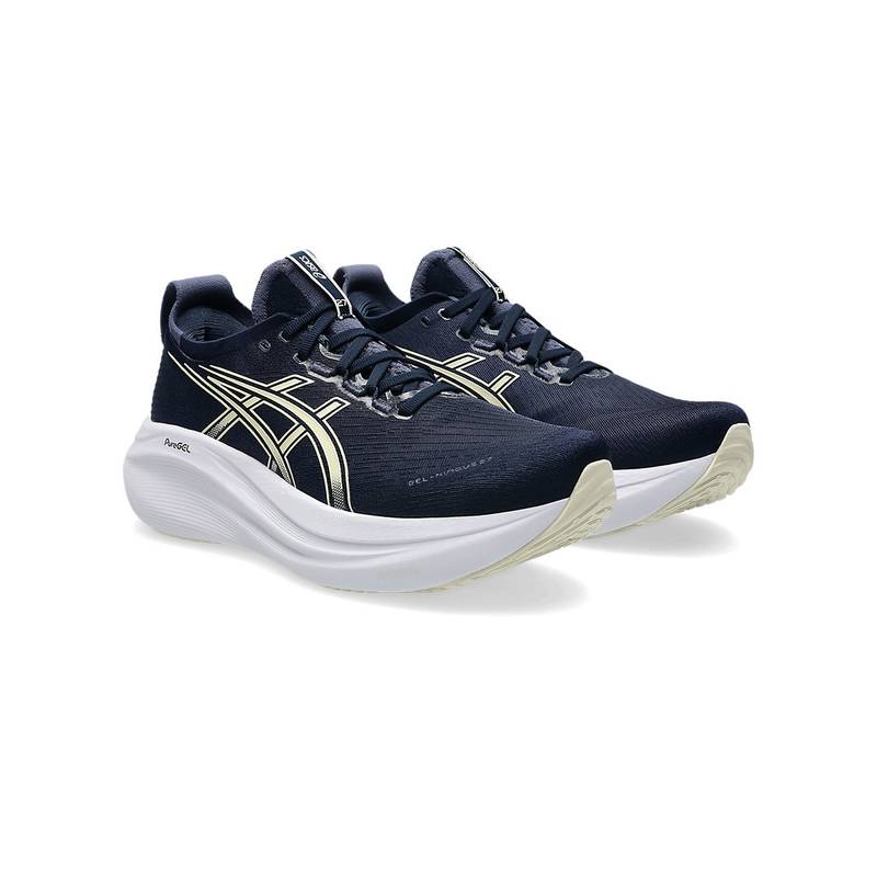 ASICS GEL-NIMBUS 27 Men Navy Blue Running Shoes(UK 8)