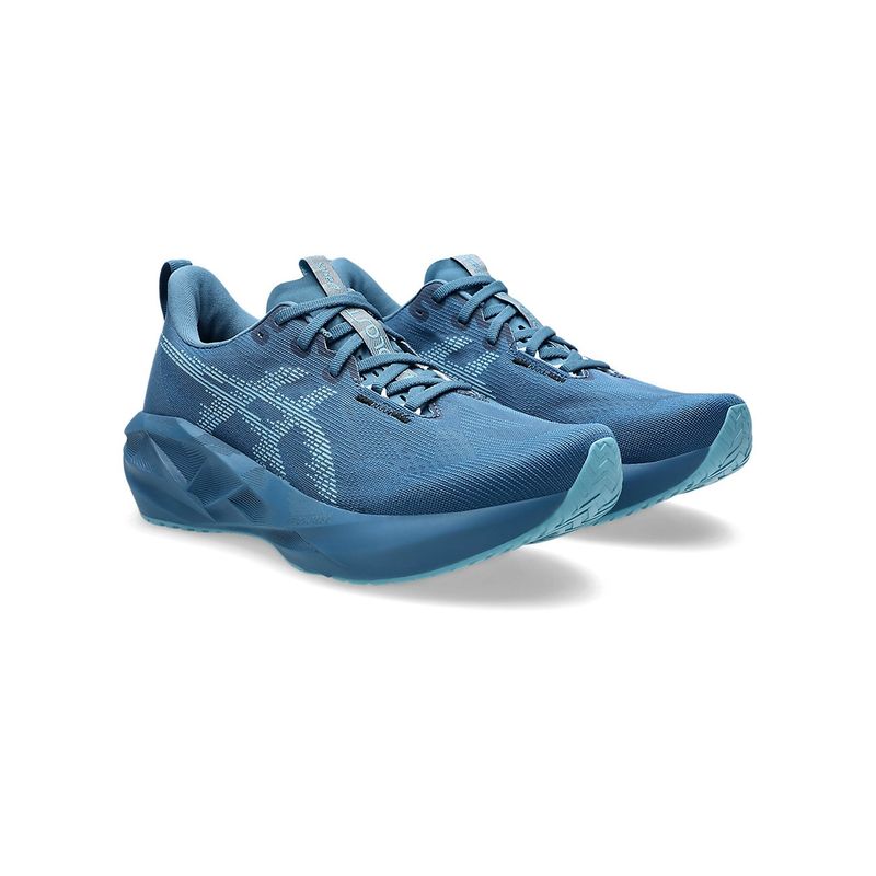 ASICS NOVABLAST 5 Men Blue Running Shoes (UK 7)