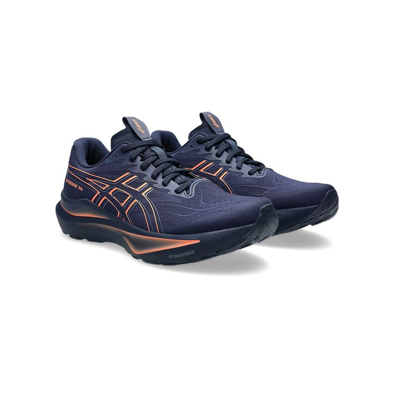 ASICS GT-2000 14 Men Navy Blue Running Shoes (UK 6)