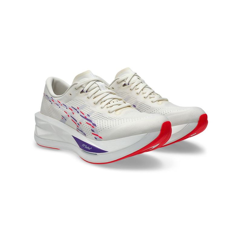 ASICS SONICBLAST Men Off White Running Shoes (UK 12)