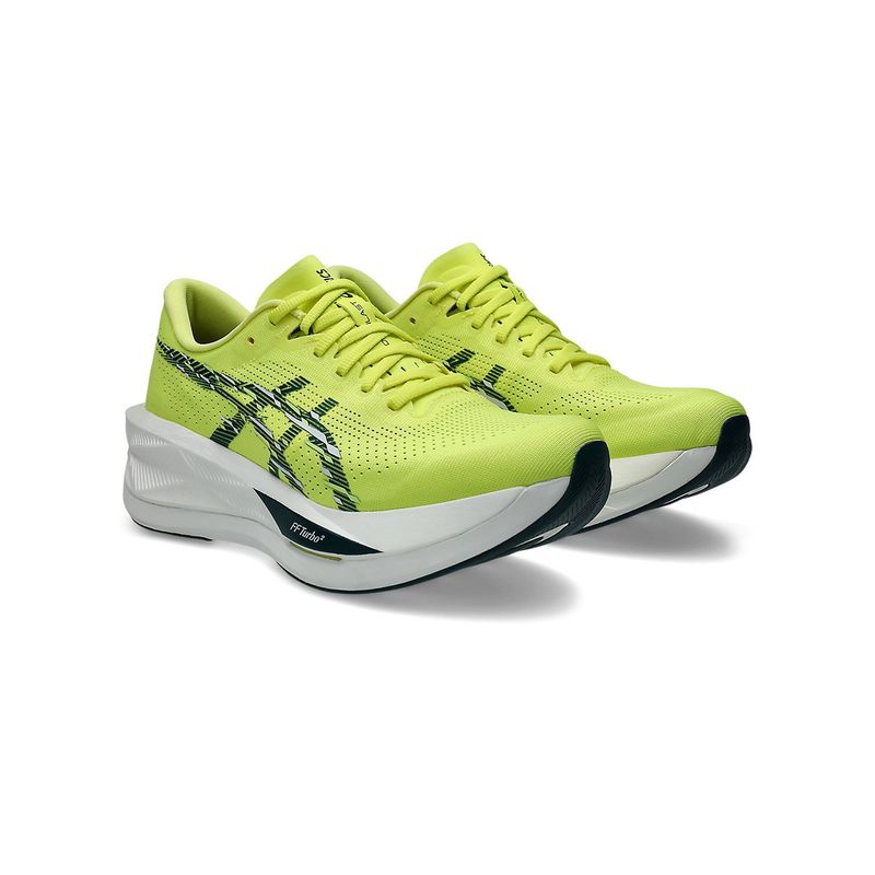 ASICS SONICBLAST Men Green Running Shoes (UK 5)